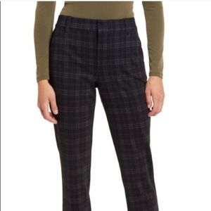 W by Worth Brown Plaid Pants (Size 2)